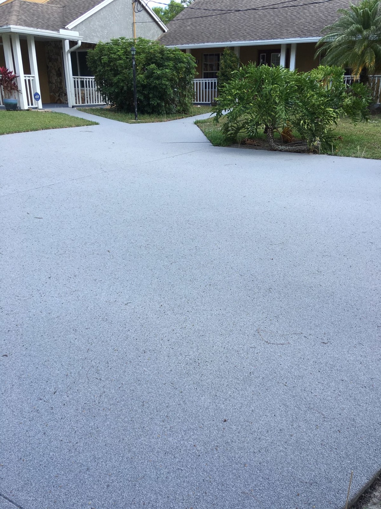 Concrete Coating Before & After