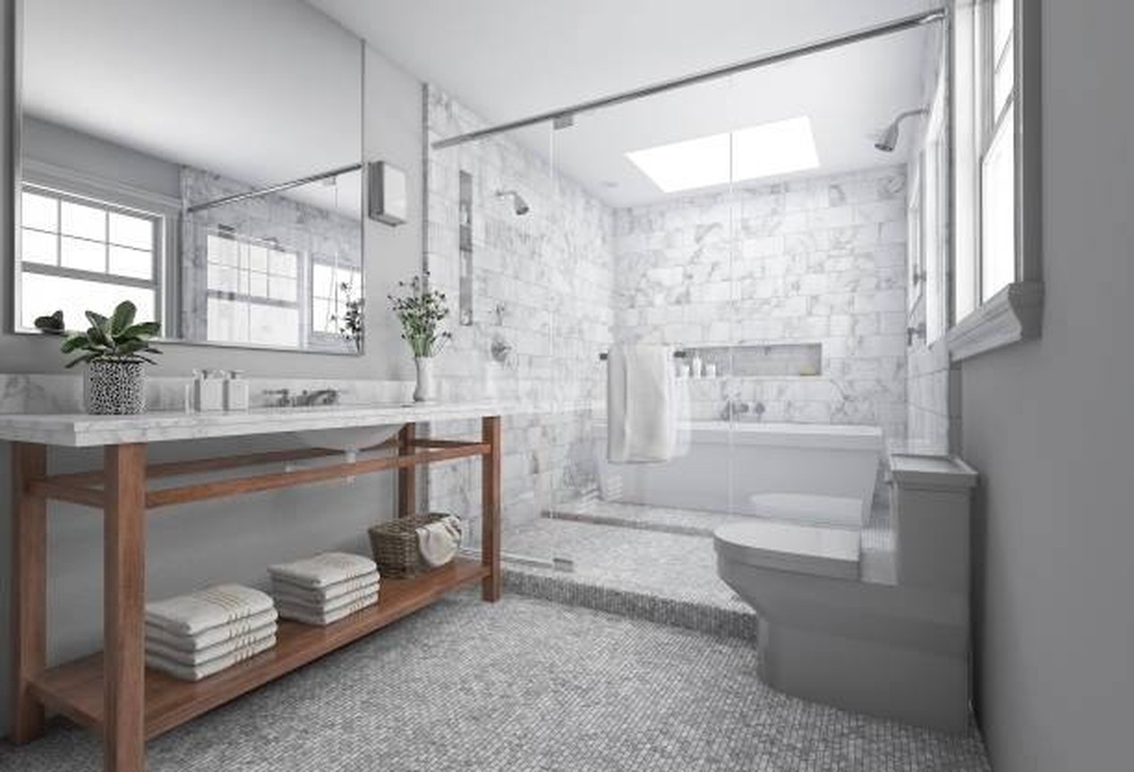 Re-grouting Bathroom Tiles