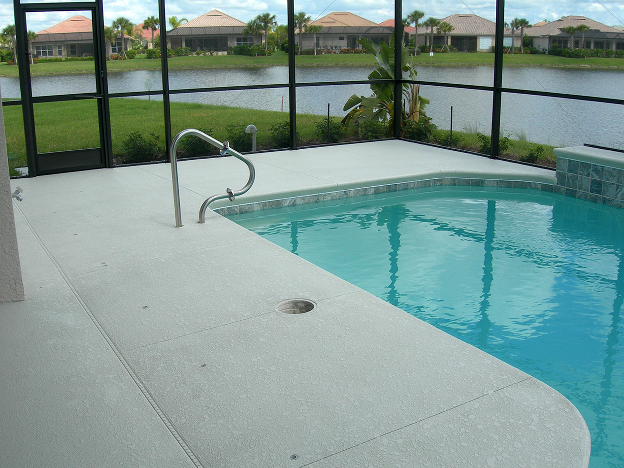 Textured Pool Decks