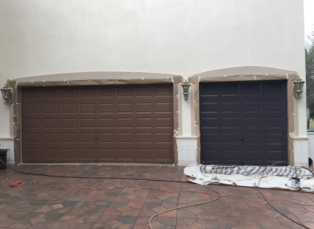 Garage Doors Before & After