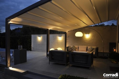 Retractable & Awnings With Lighting  | The Patio District