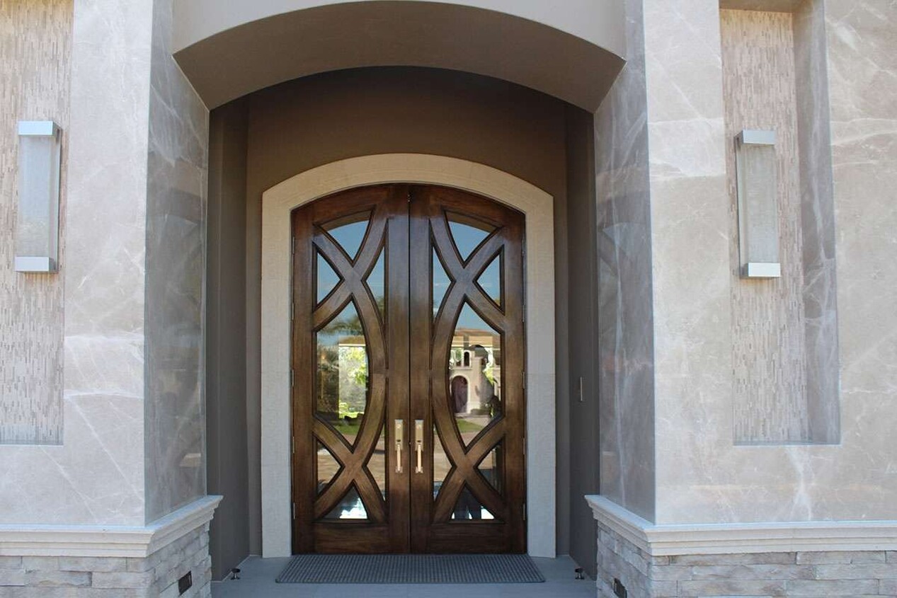 Contemporary Radius Doors