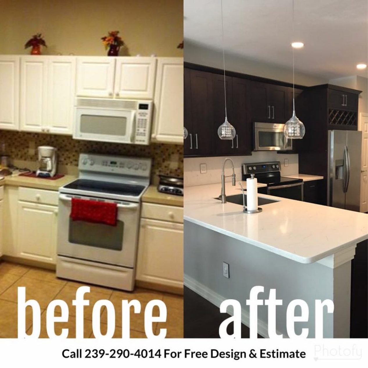 Before & After- Kitchen Remodeling