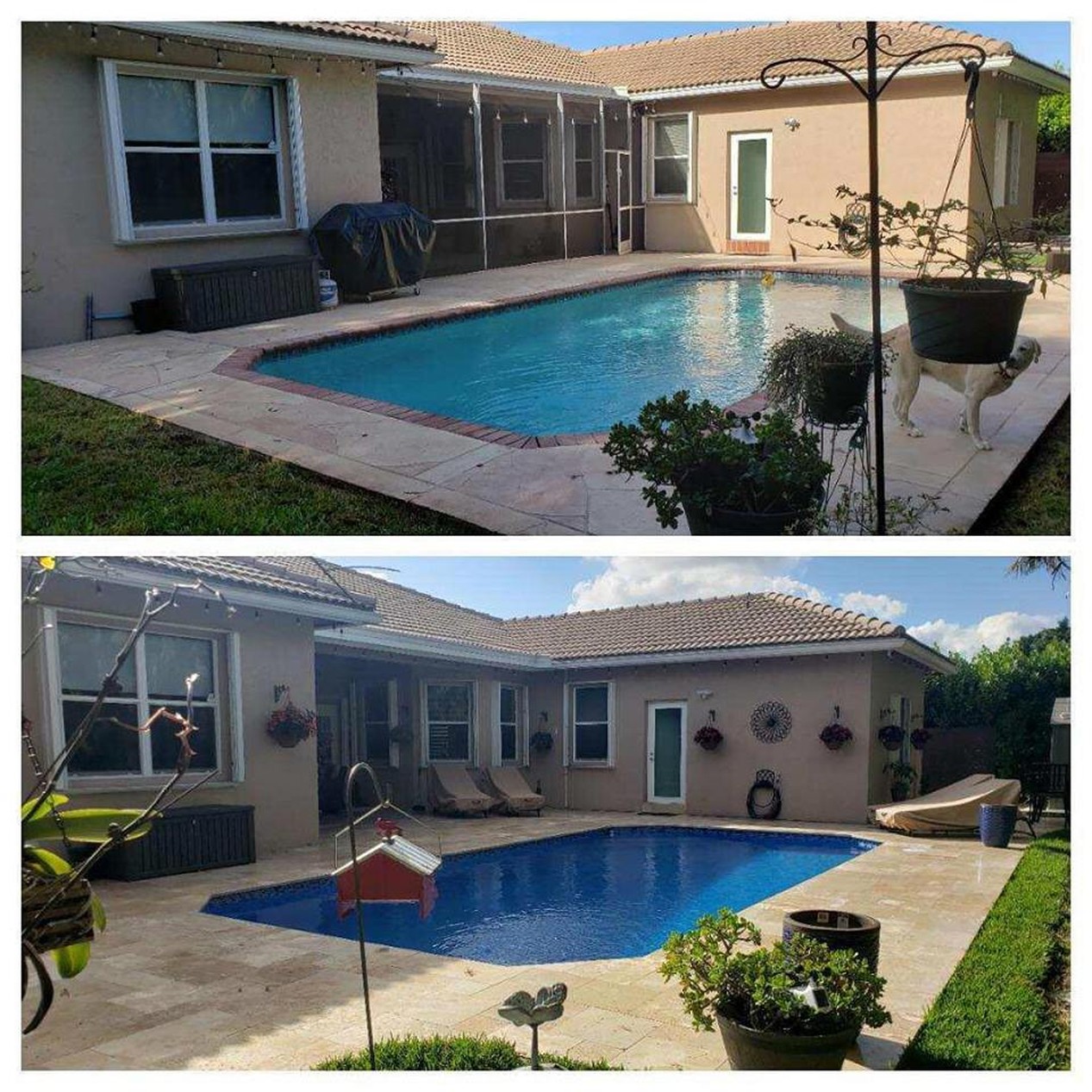 Pool Remodeling-Before & After | Ross Services