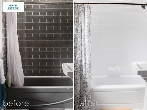After & Before-Bathroom,Tub Remodeling | Bath Fitters South Florida LLC