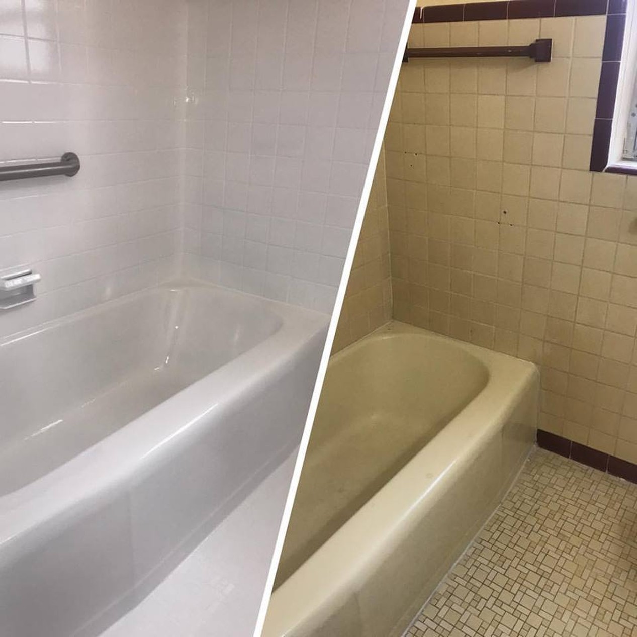 Bathtub Refinishing-Before & After | Bathtub Master Refinishing
