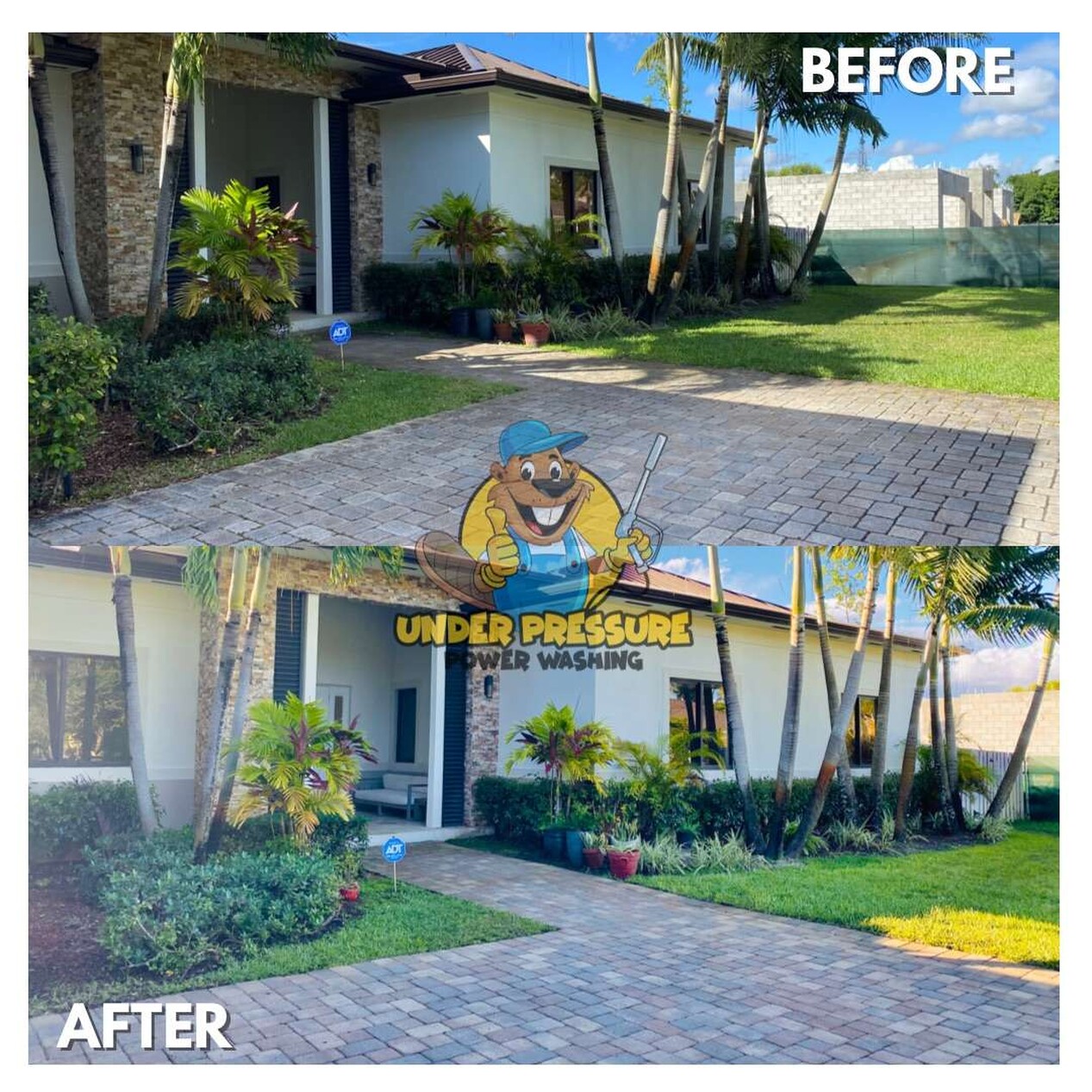 Residential Driveway Cleaning
