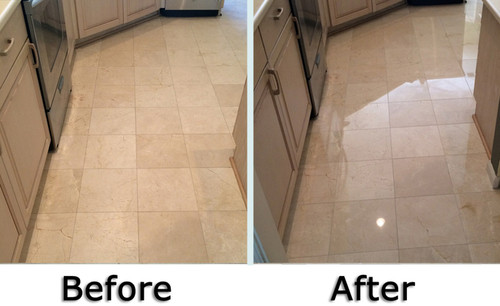 Before & After-Marble Restoration