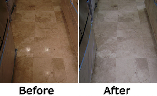 Tile Restoration-Before & After | Grout Plus 