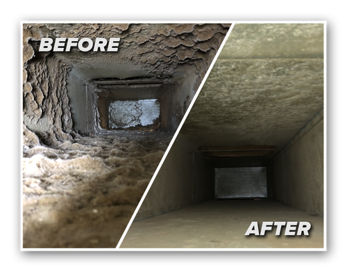 AIR DUCT CLEANING-AFTER&BEFORE