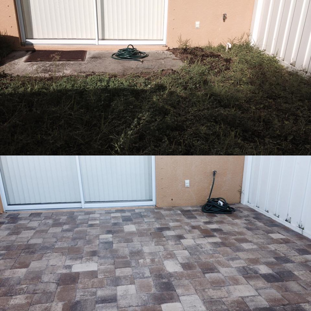 Before & After-Pavers