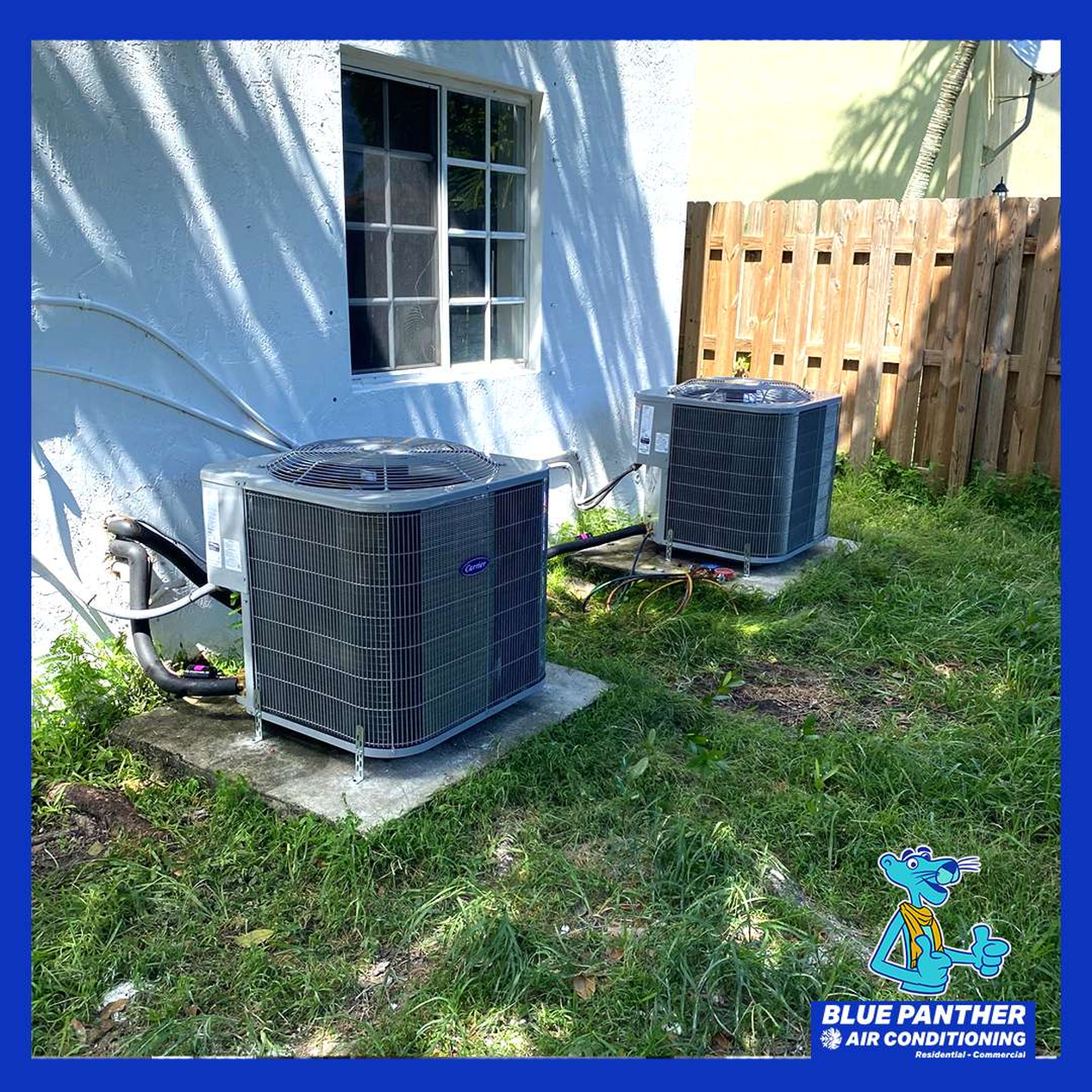 AC Installation Blue Panther