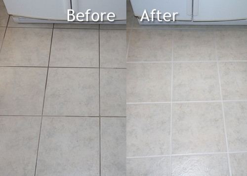 Tile Restoration-Before & After