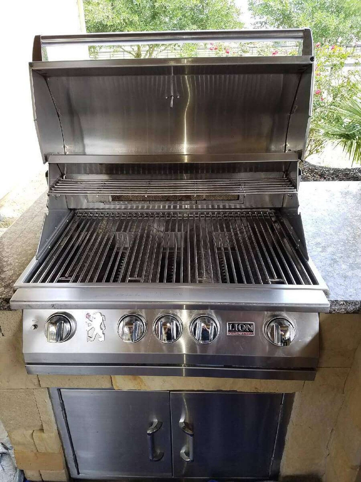 Grill Before & After